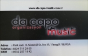 DA CAPO MÜZİK